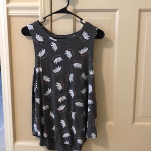 Medium “California” bear work-out tank top!!